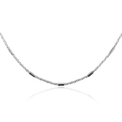 Lantisor argint rodiat 1,5 mm x 45 cm DiAmanti MARGHERITA_DSC025_BT3-45cm-SL (Argint 925‰ 3,2 g.)